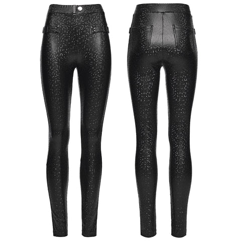 Goth Stretchy Skinny Leggings