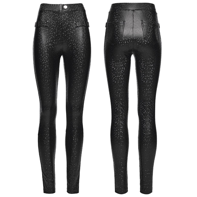 Goth Stretchy Skinny Leggings