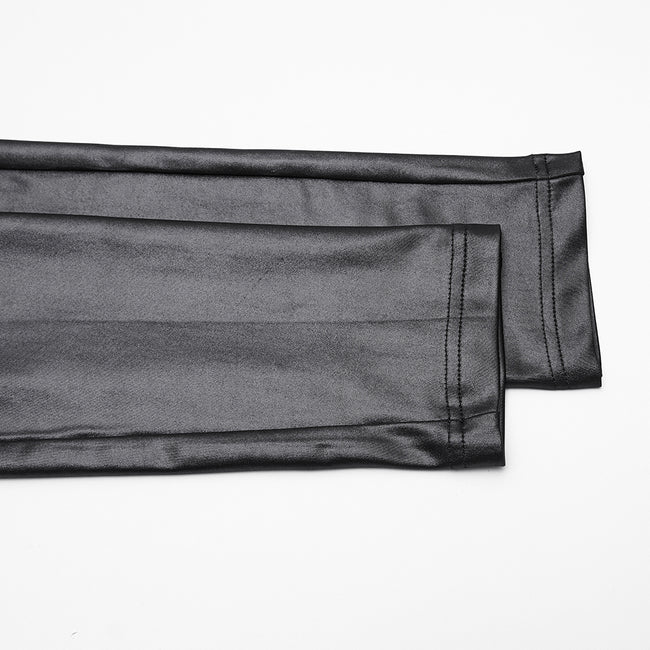 Punk Woven-Cross Leggings