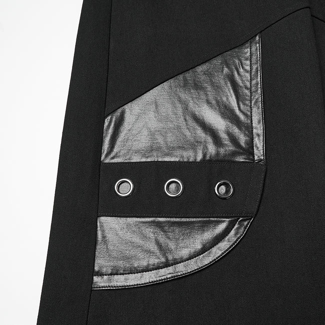 Punk Low-waist Wide-Leg Pants