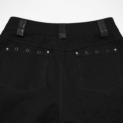 Punk street rock straight pants