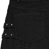 Punk techwear denim pants
