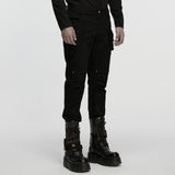 Punk techwear denim pants