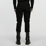 Punk techwear denim pants