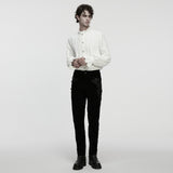 Gothic velveteen and vintage pants