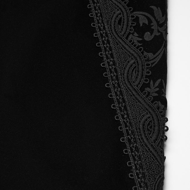 Gothic velveteen and vintage pants