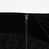 Gothic Retro Jacquard Embroidered Pants