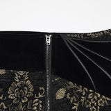Gothic Retro Jacquard Embroidered Pants