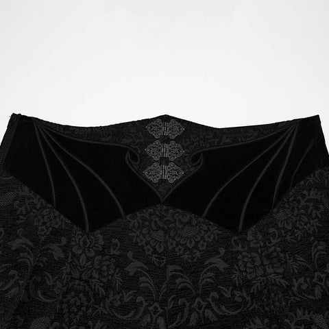Gothic Retro Jacquard Embroidered Pants