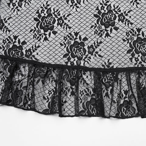 Gothic Retro Lace Shorts