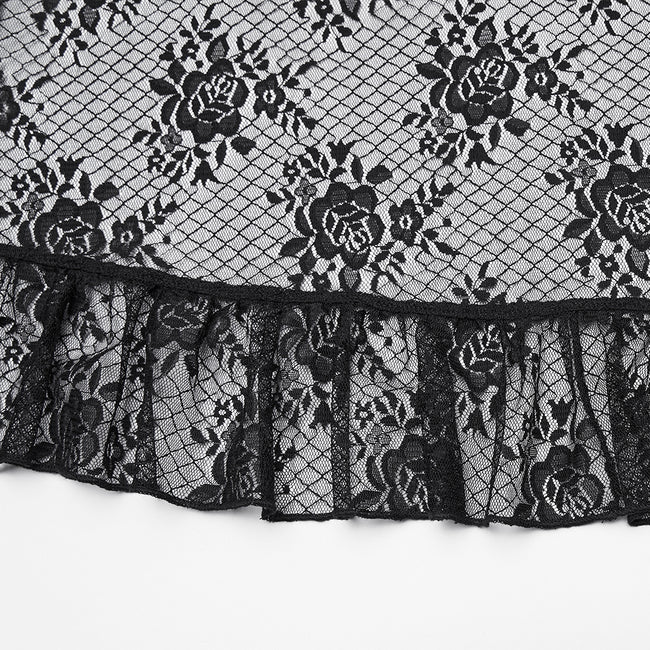 Gothic Retro Lace Shorts