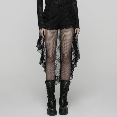 Gothic Retro Lace Shorts