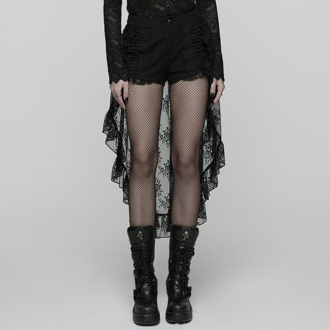 Gothic Retro Lace Shorts