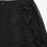 Gothic Retro Lace Shorts