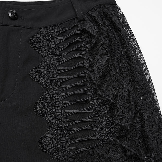 Gothic Retro Lace Shorts