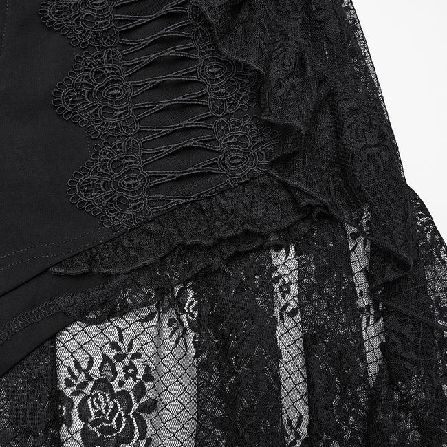 Gothic Retro Lace Shorts