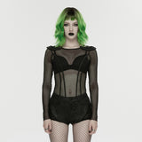 Punk low waist shorts