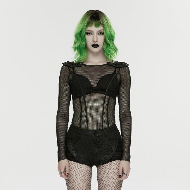 Punk low waist shorts