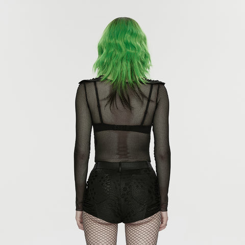Punk low waist shorts