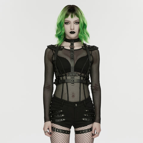 Punk low waist personalized shorts