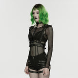 Punk low waist personalized shorts