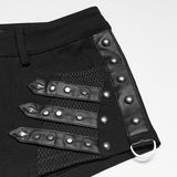 Punk low waist personalized shorts