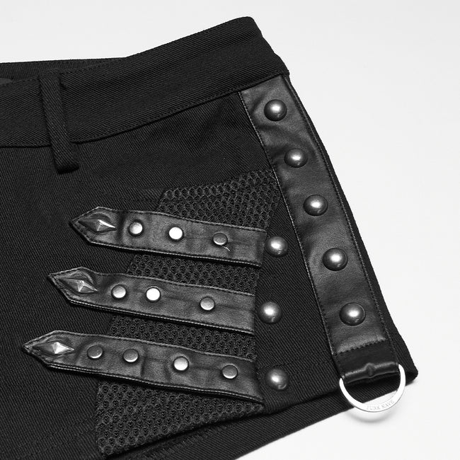 Punk low waist personalized shorts