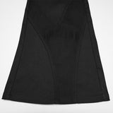 Punk mesh flared pants
