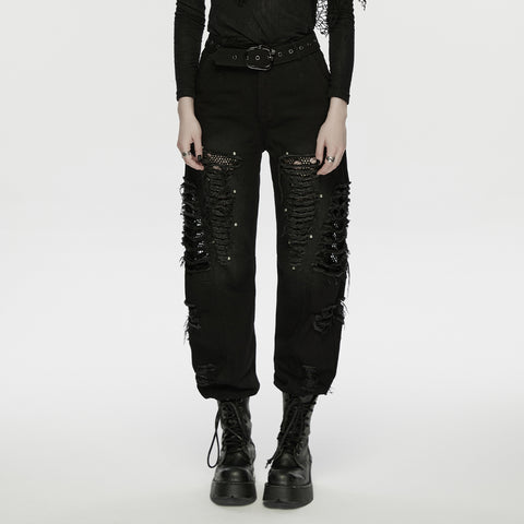 Punk Decadent Denim Pants