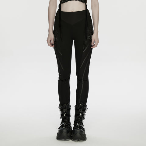 Cyberpunk techwear leggings