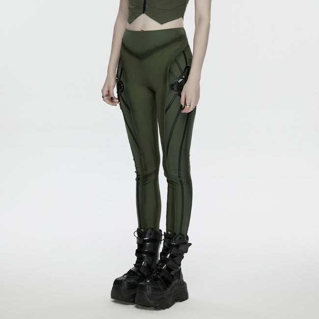 Cyberpunk techwear leggings