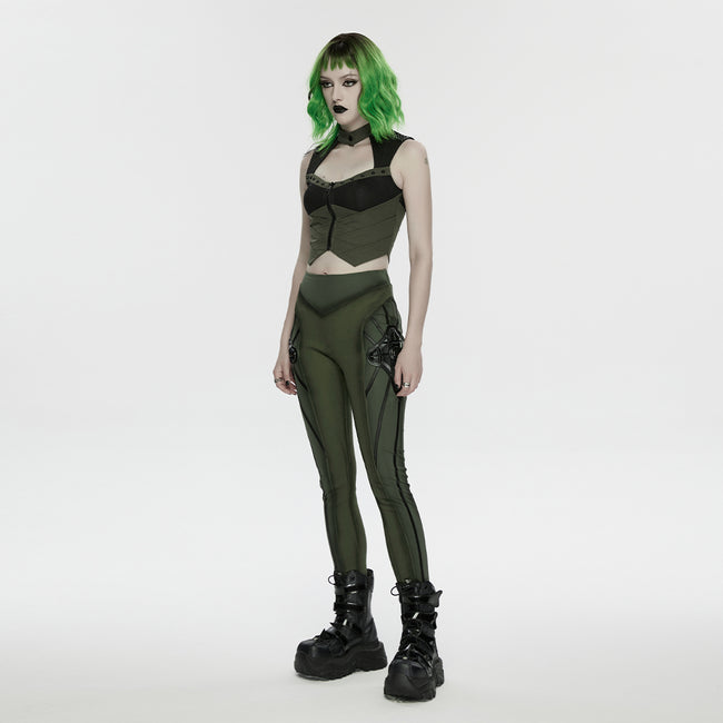 Cyberpunk techwear leggings