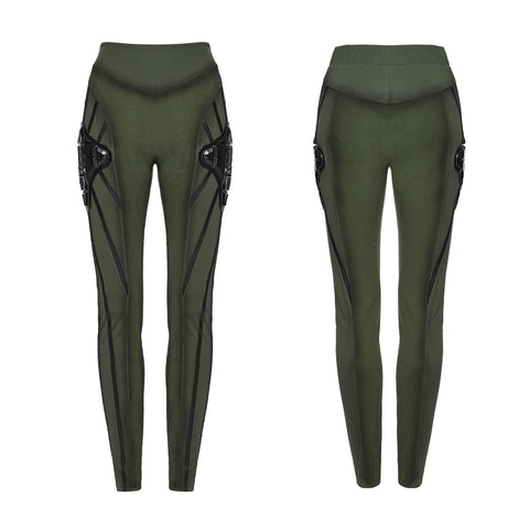 Cyberpunk techwear leggings