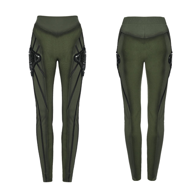 Cyberpunk techwear leggings