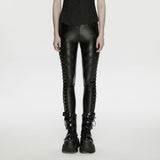Punk drawstring leggings