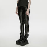 Punk drawstring leggings