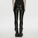 Punk drawstring leggings