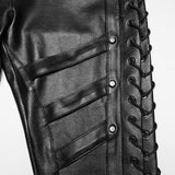 Punk drawstring leggings