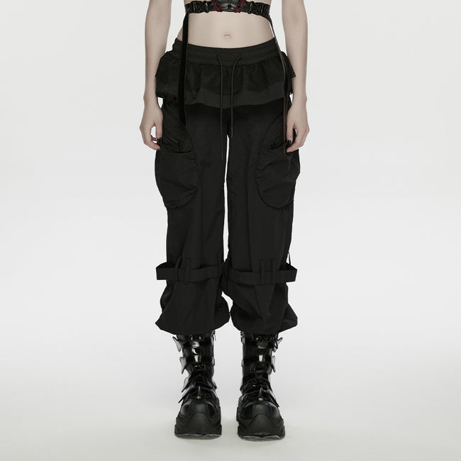 Punk Cuffed Pants For Women