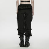 Punk Cuffed Pants For Women