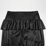 Goth elegant flared pants