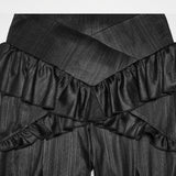 Goth elegant flared pants