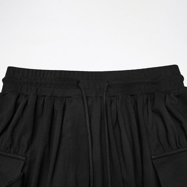 Wasteland distressed drop-crotch pants