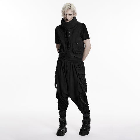 Wasteland distressed drop-crotch pants