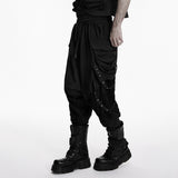 Wasteland distressed drop-crotch pants