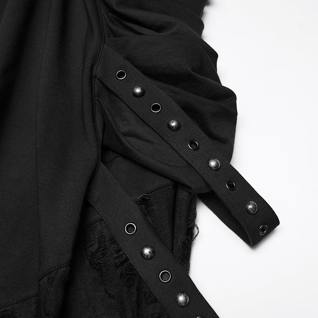 Wasteland distressed drop-crotch pants