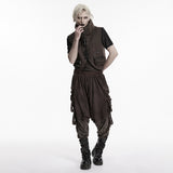 Wasteland distressed drop-crotch pants