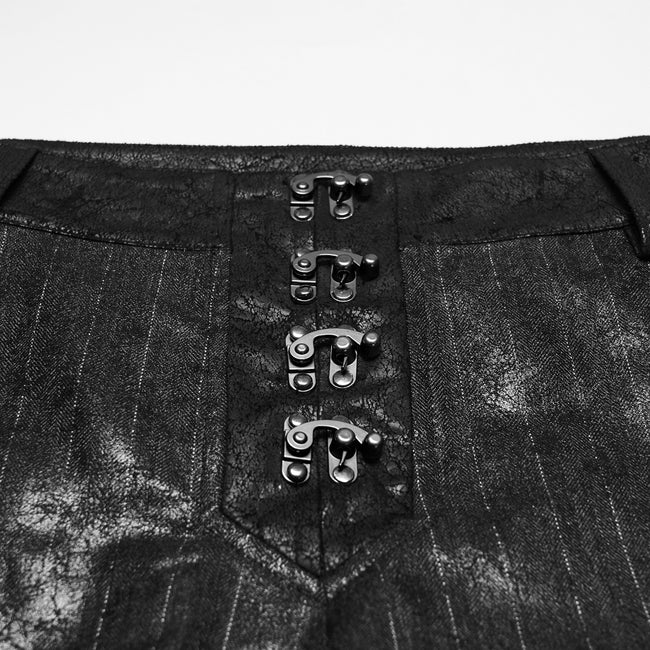 Men's Steampunk striped pants
