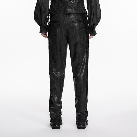 Men's Steampunk striped pants