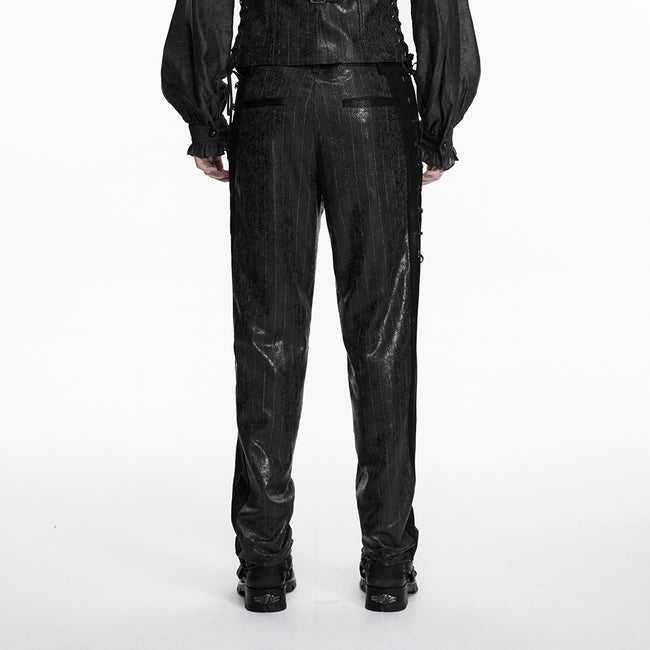 Men's Steampunk striped pants